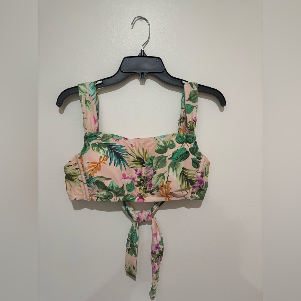 Kona Sol Orange Pink 2 piece swimsuit